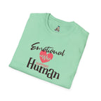Emotional Support Human Unisex Softstyle T-Shirt