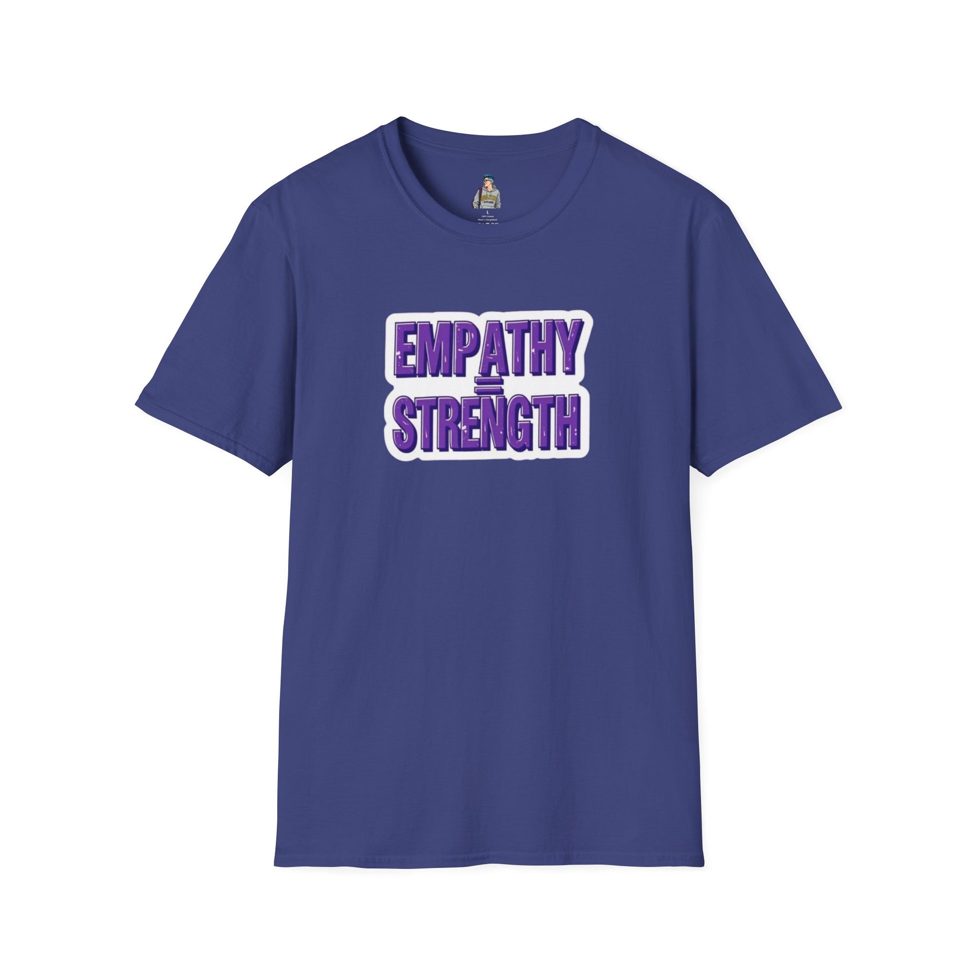Empathy Equals Strength Unisex Softstyle T-Shirt - Inspirational Apparel for Everyday Comfort