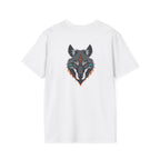 Mystical Wolf Design Unisex Softstyle T-shirt