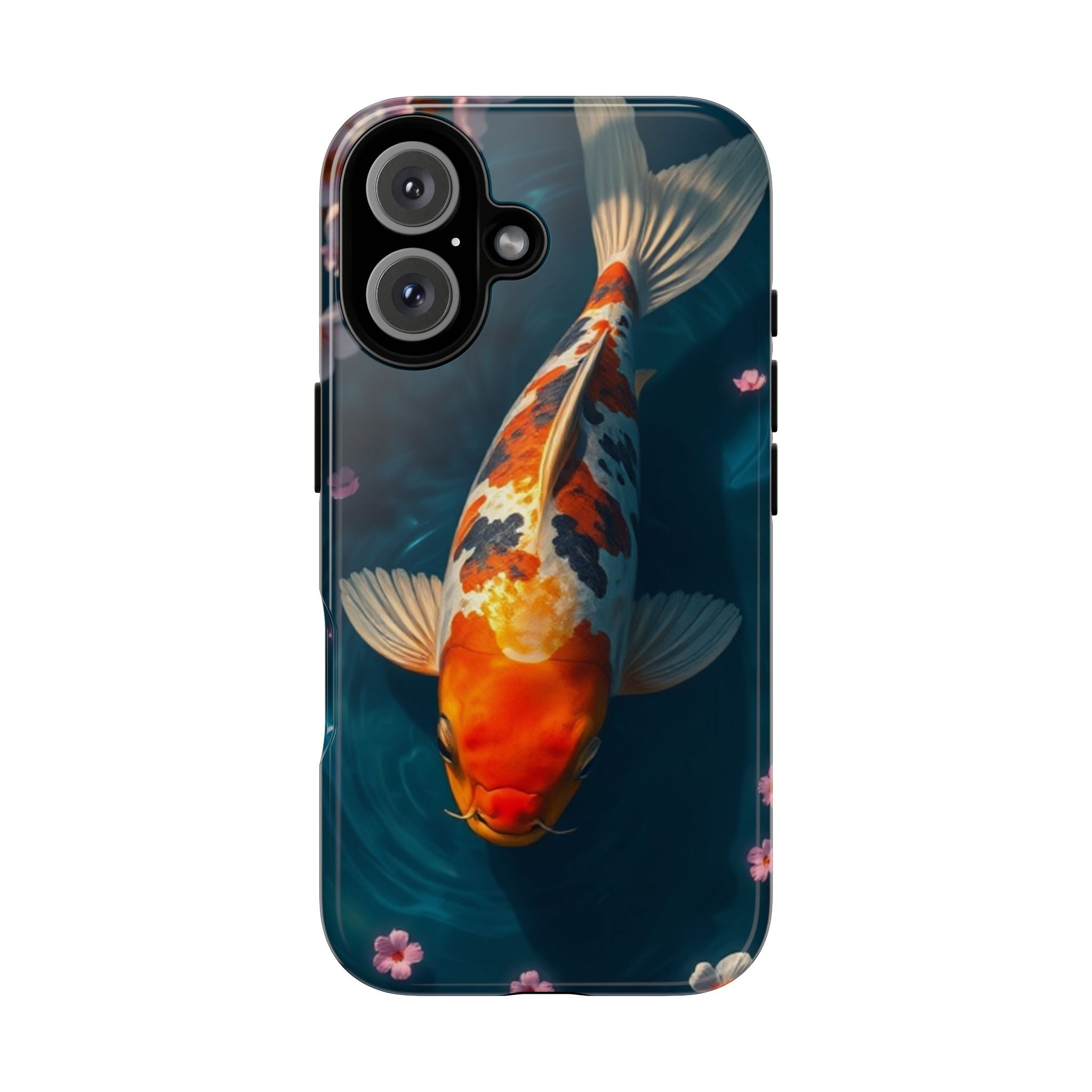 Peaceful Koi Cherry Blossom Tough Cases For Android & iPhone