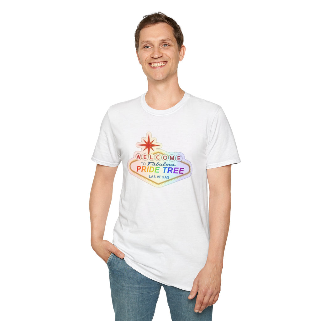 Welcome to Fabulous Pride Tree Las Vegas T-Shirt