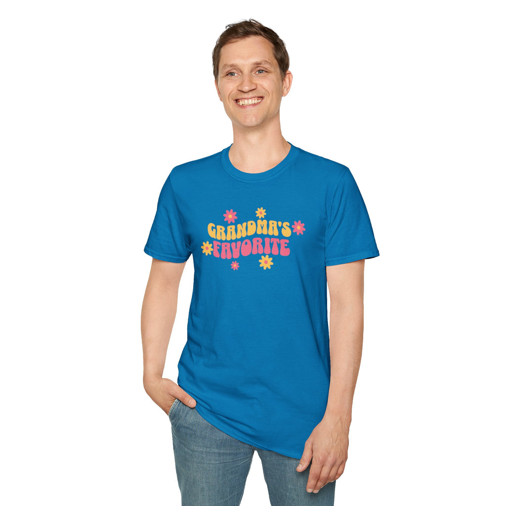 Grandma's Favorite Unisex Softstyle T-Shirt - EqualiTees.Me