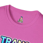 Unisex Softstyle T-Shirt - Trans Visibility Saves Lives Statement Tee