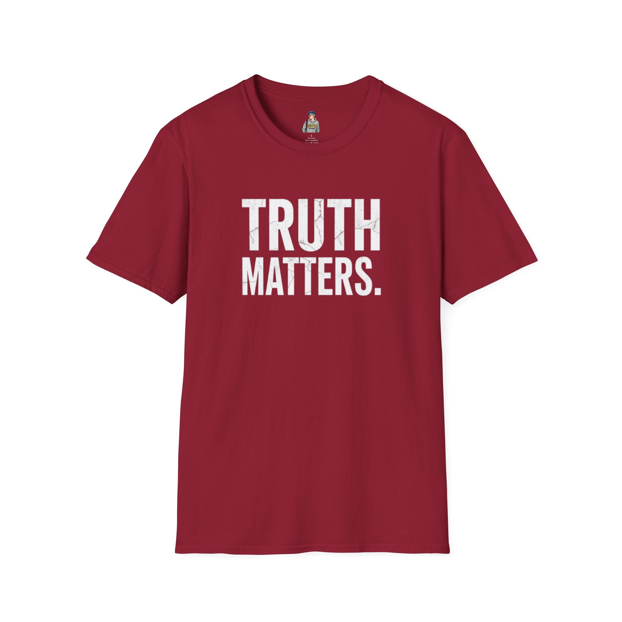 Unisex Softstyle T-Shirt – "Truth Matters" Statement Tee for Activists & Everyday Wear