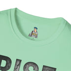 Rise Above Motivational Graphic T-Shirt