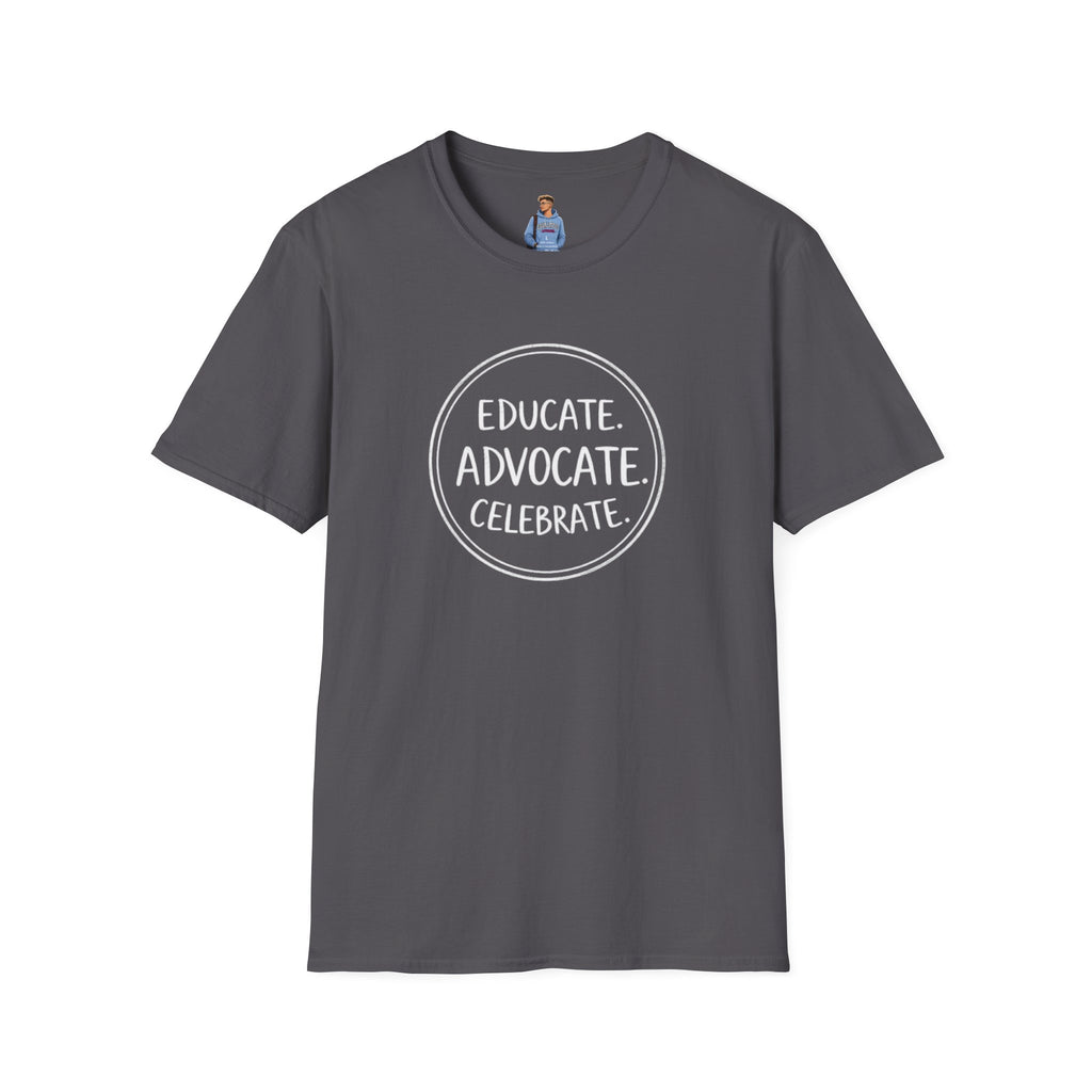 Subtle Pride Educate Advocate Celebrate