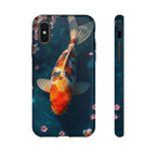 Peaceful Koi Cherry Blossom Tough Cases For Android & iPhone