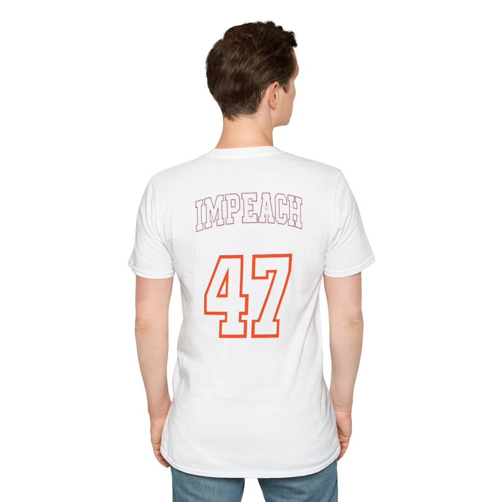 American Patriots Unisex Softstyle T-Shirt - Impeach 47 Graphic Tee