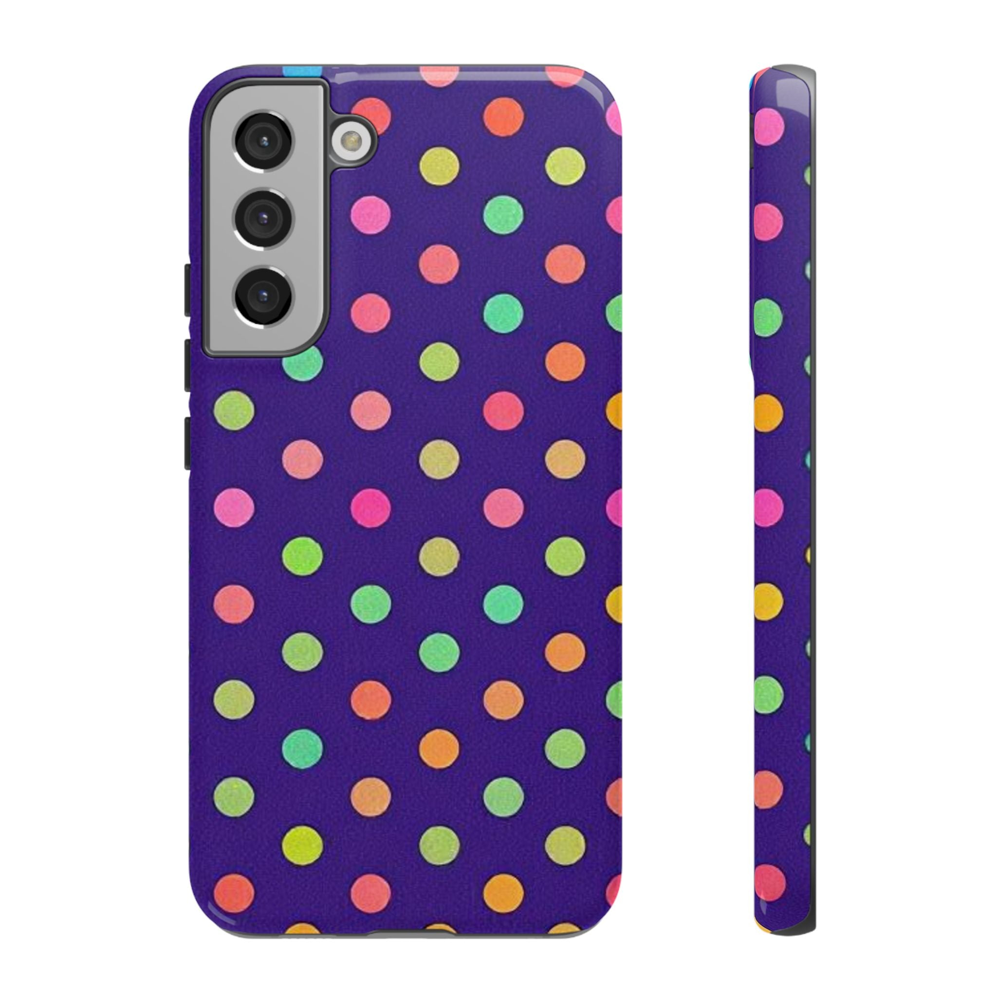 Colorful Polka-Dot Tough Case for Android