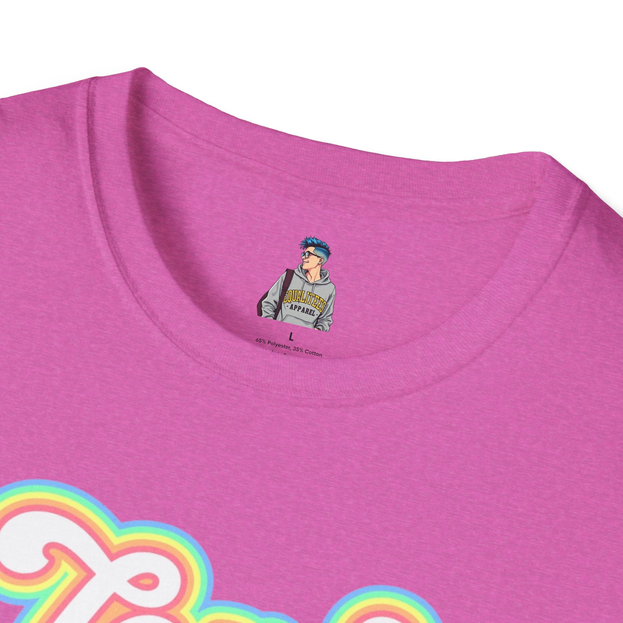 Love Wins Unisex Softstyle T-Shirt - Positive Vibes for Pride and Everyday Wear