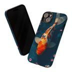 Peaceful Koi Cherry Blossom Tough Cases For Android & iPhone