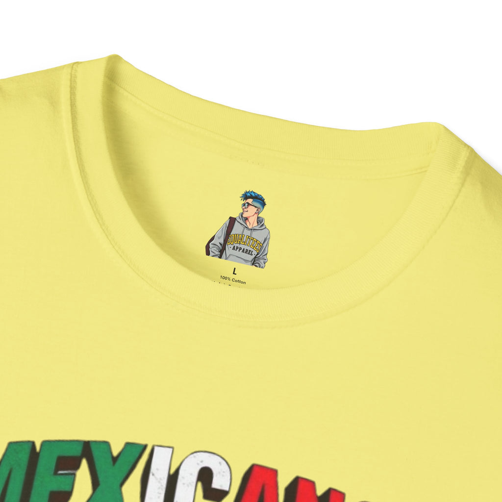 Unisex Softstyle T-Shirt - Mexicans Are Great Americans | Bilingual Pride Tee