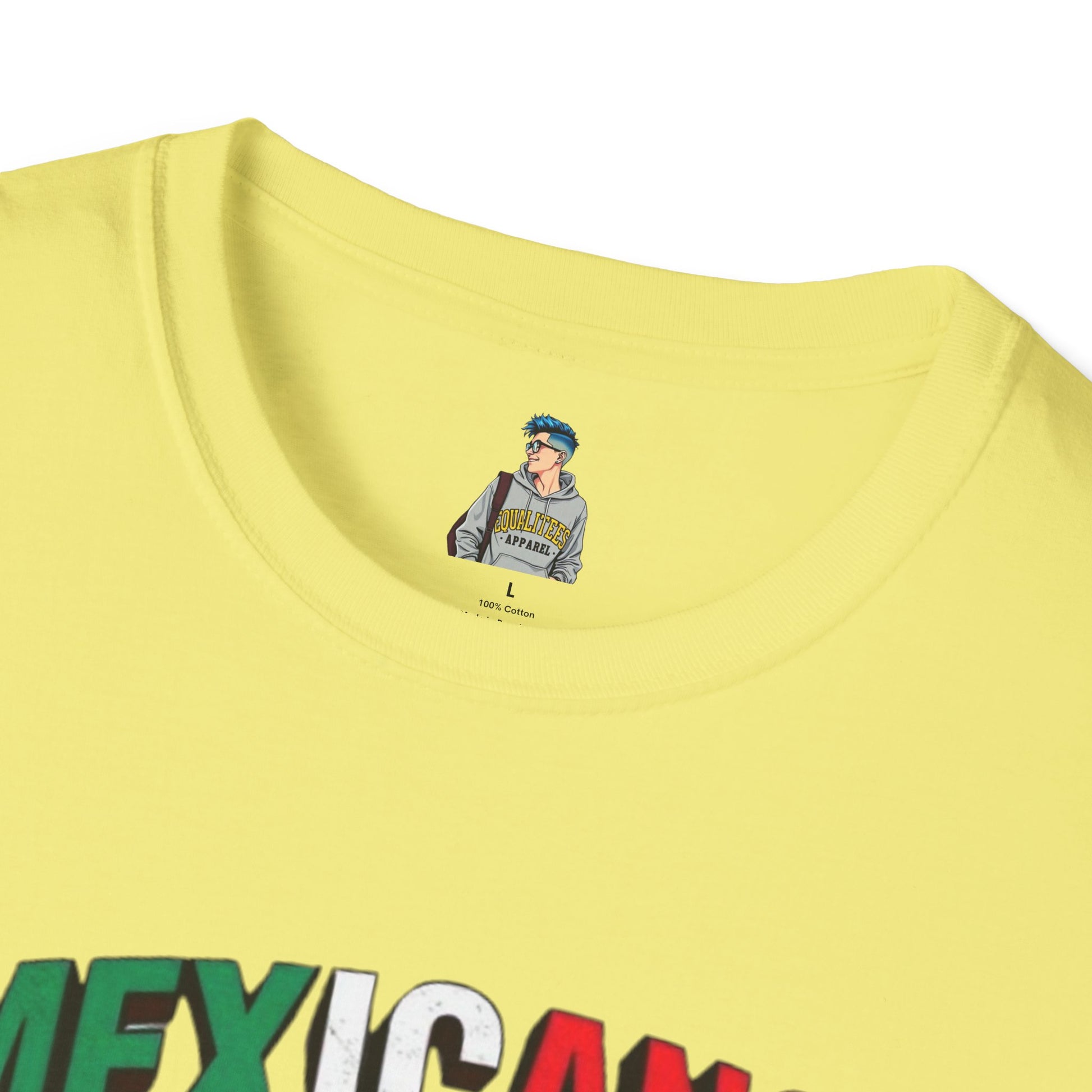 Unisex Softstyle T-Shirt - Mexicans Are Great Americans | Bilingual Pride Tee