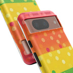 Rainbow Polka-Dot Tough Case for Android