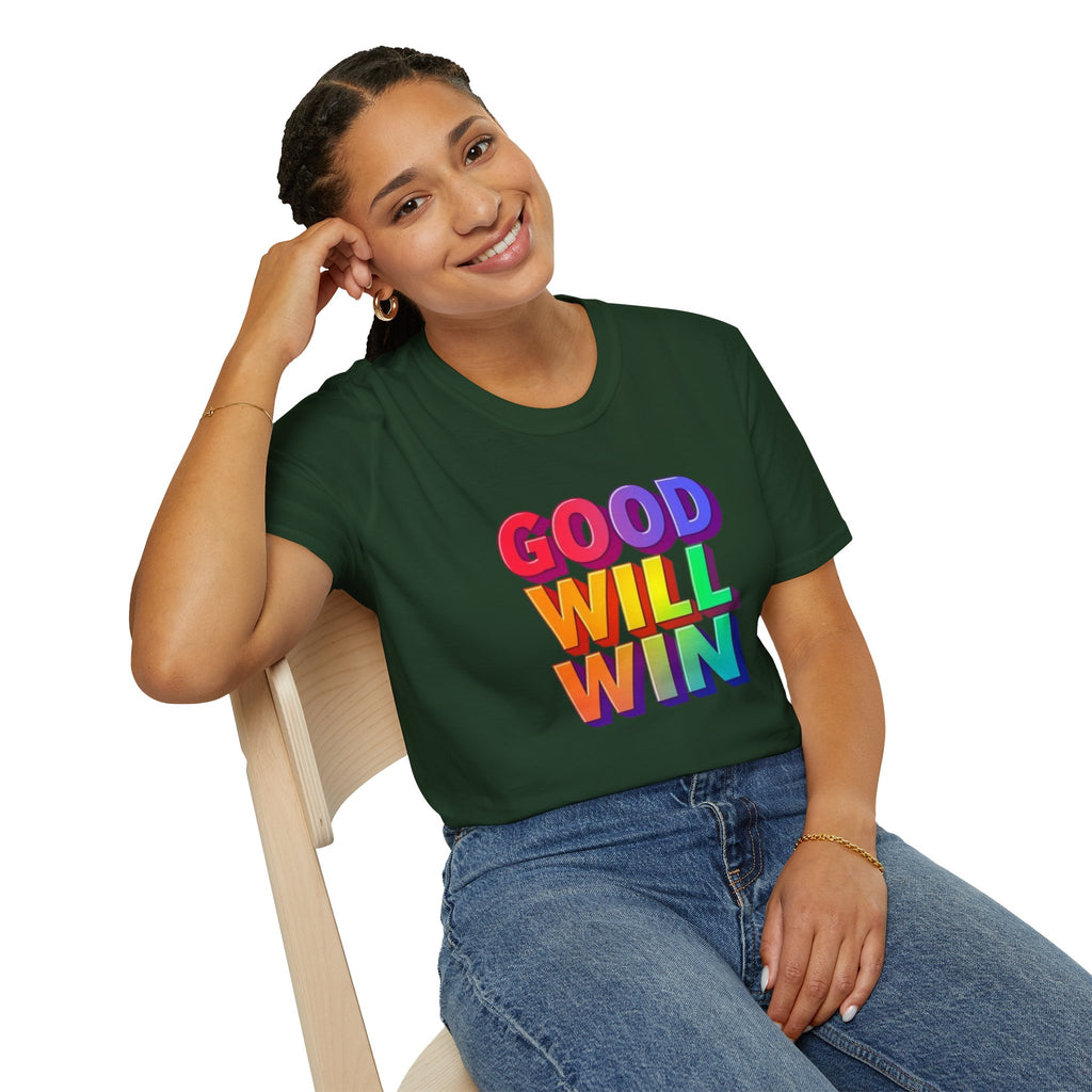 Rainbow Good Will Win T-shirt