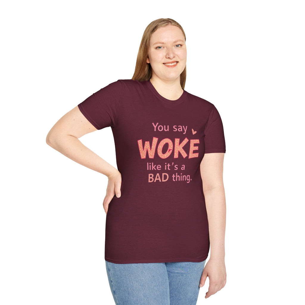 Woke is Empathy T-Shirt - Bold Statement Tee for Everyday Activists