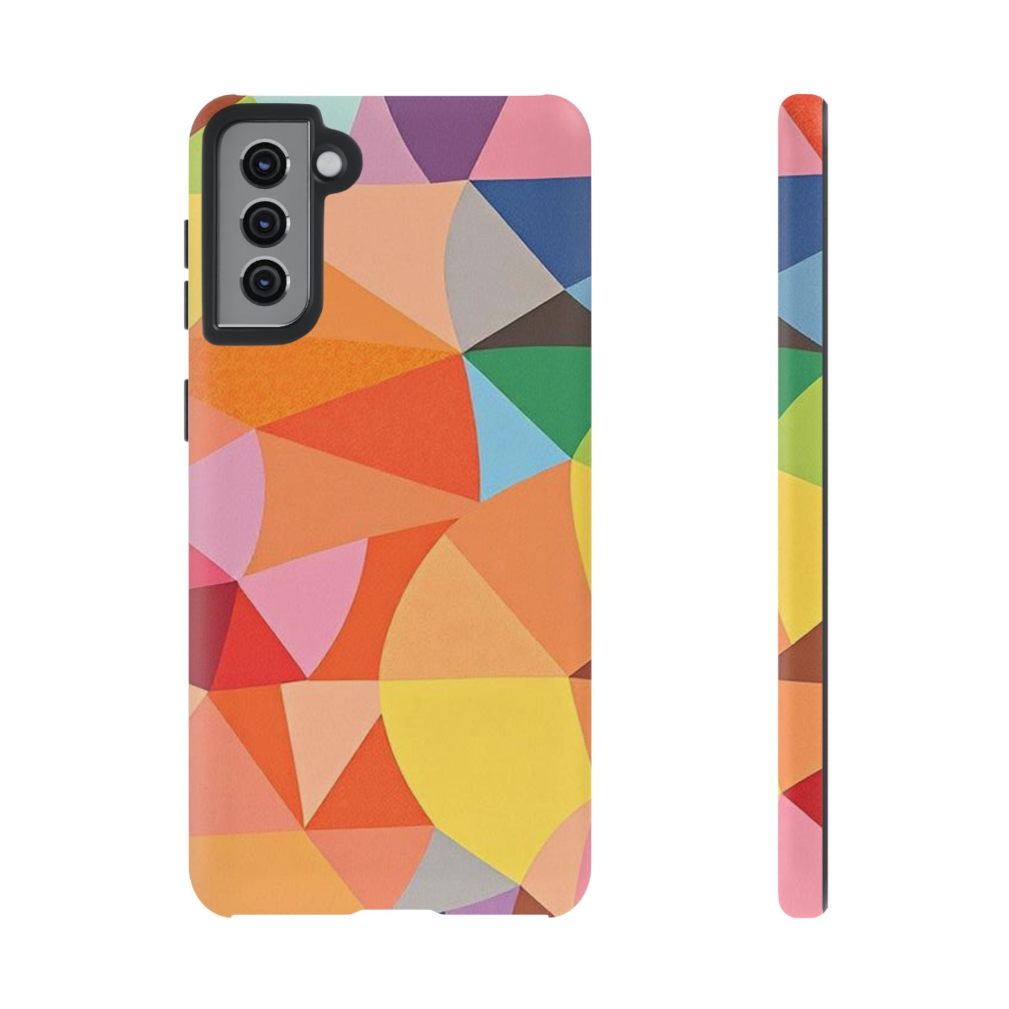 Colorful Geometric Tough Case for Android