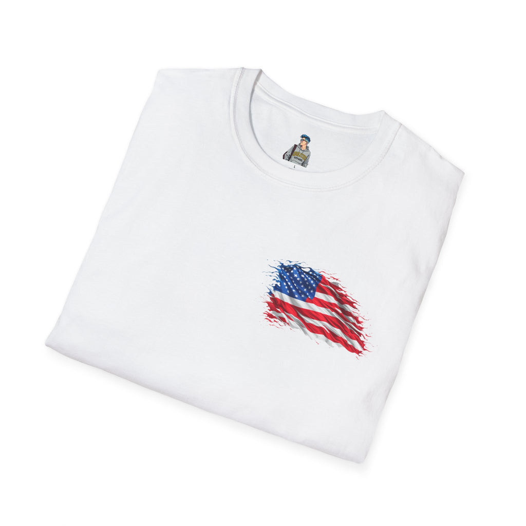 Learn Your Rights T-Shirt — Patriotic American Flag Graphic Tee