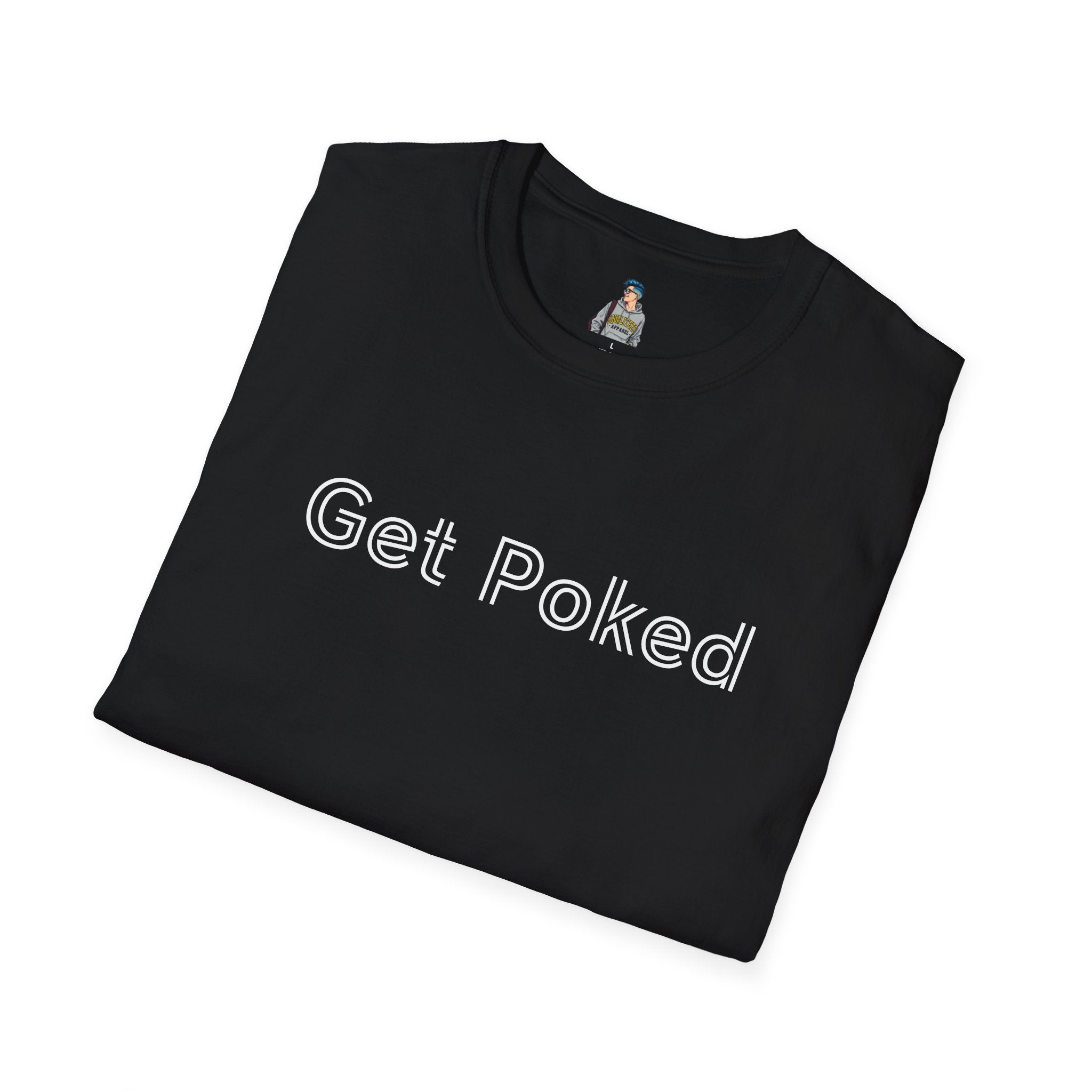 Unisex Softstyle T-Shirt - "Get Poked - Vaccines Save Lives" Statement Tee