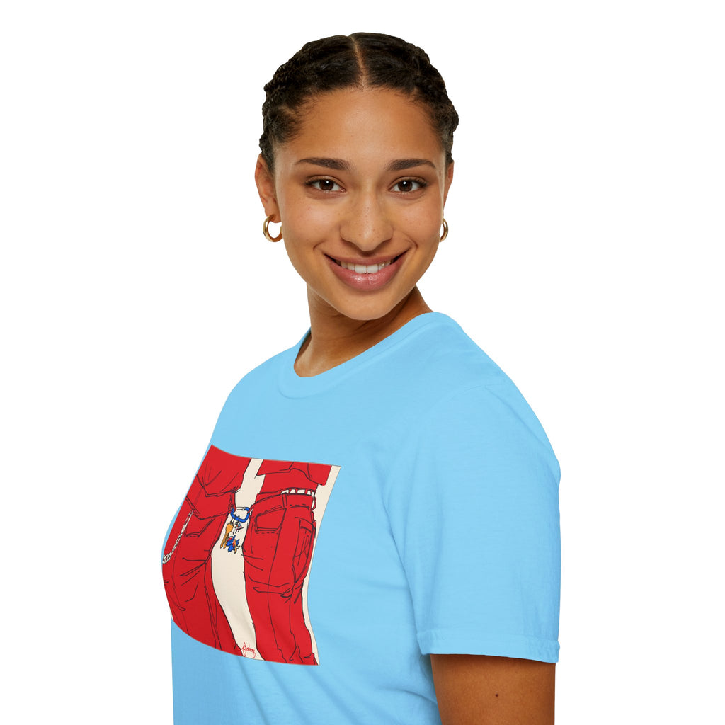 Red Jeans by Audrey Pride Tree Las Vegas T-Shirt