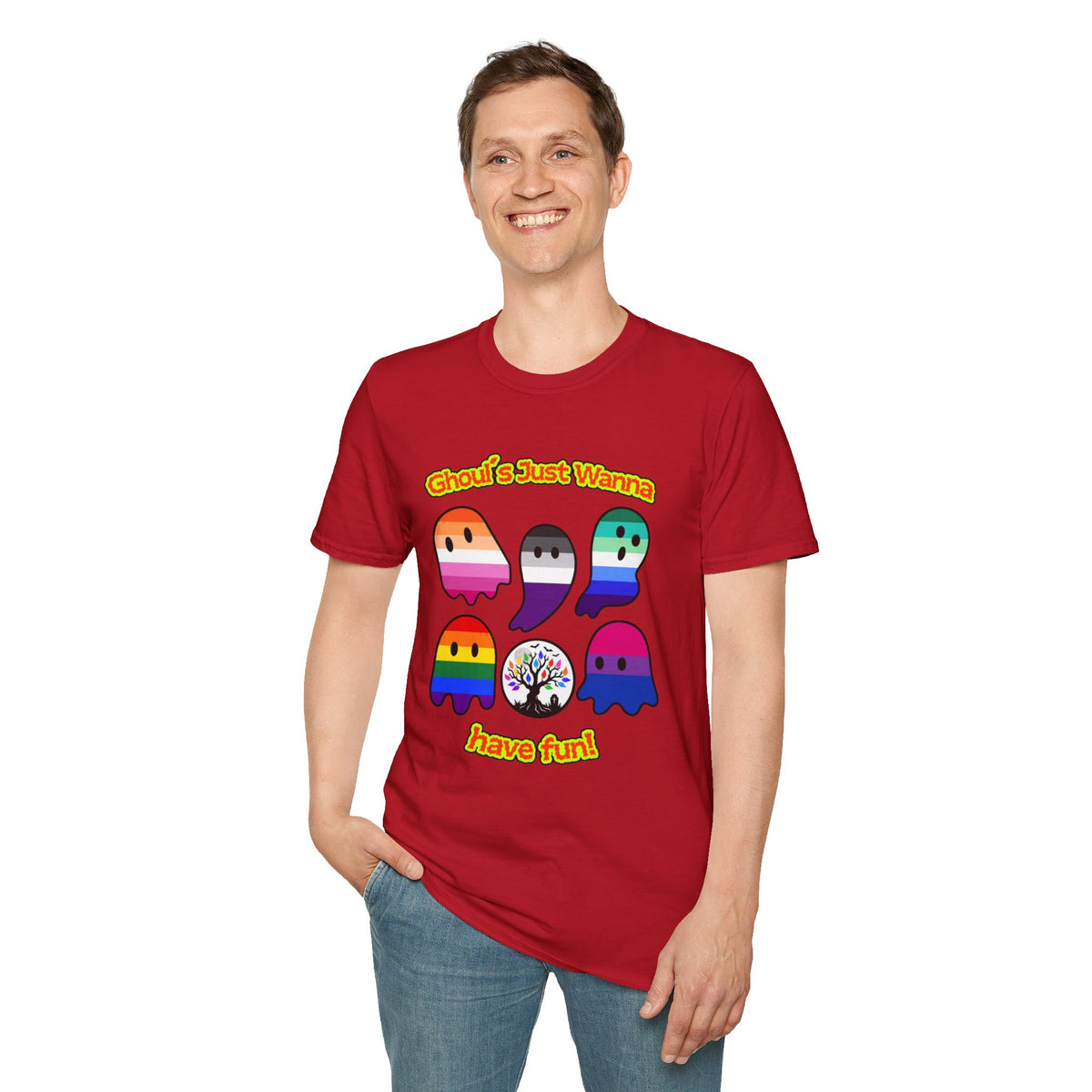 Ghouls Just Wanna Have Fun Pride Tree Las Vegas T-Shirt