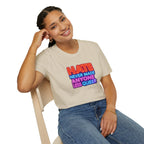 LGBTQ+ Pride Unisex T-Shirt - "Hate Never Made Anyone Less Queer" & "We All Belong" Design