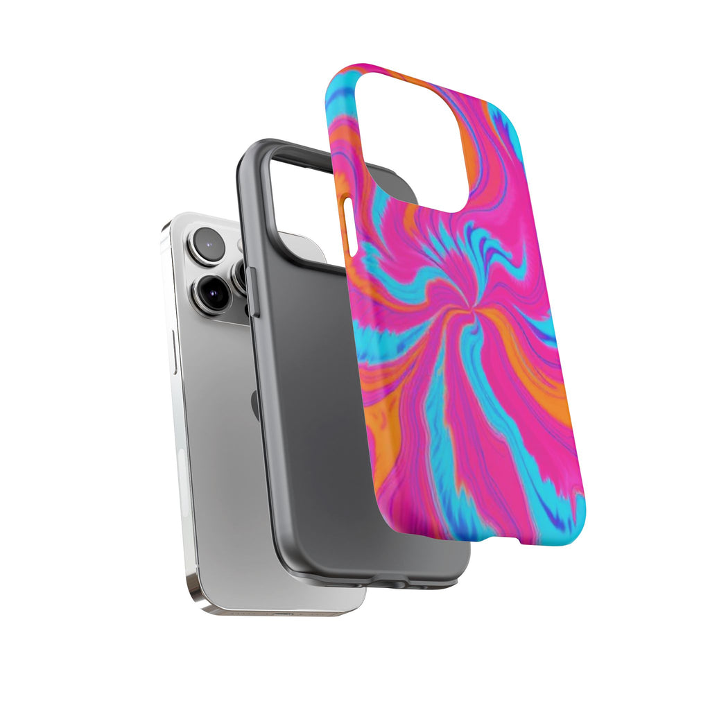 Psychedelic Swirl Tough Phone Case for iPhone