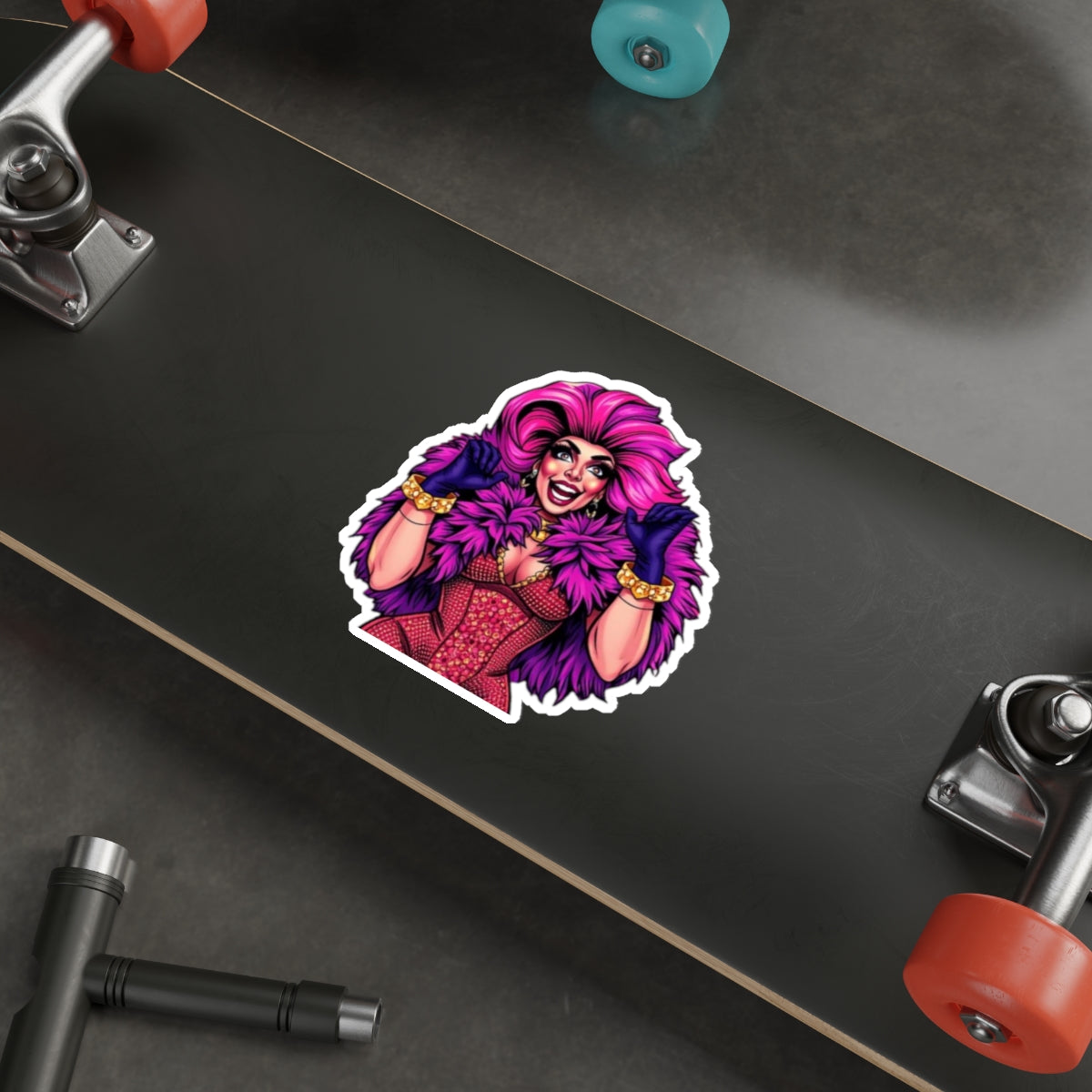 Die-Cut Stickers - Drag Queen