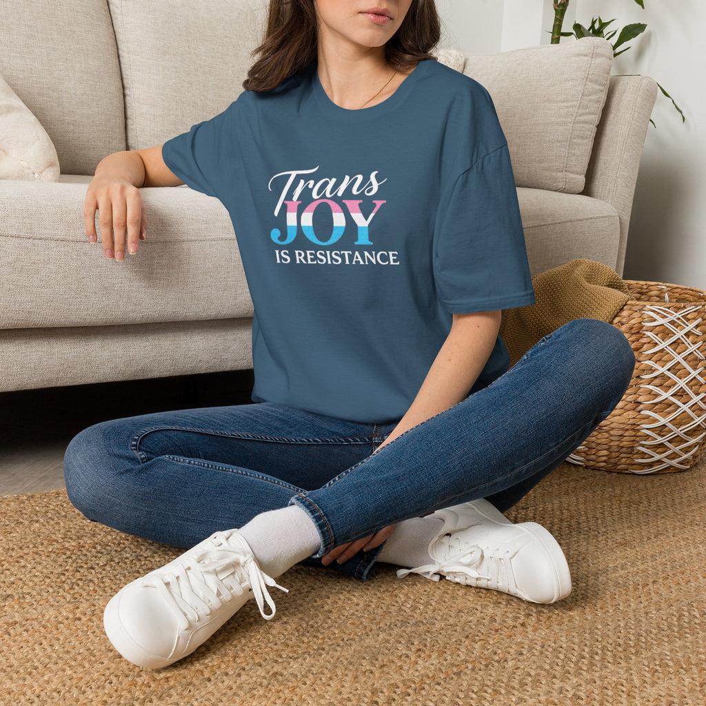 Trans Joy is Resistance Unisex T-Shirt - Celebrate Love and Empowerment