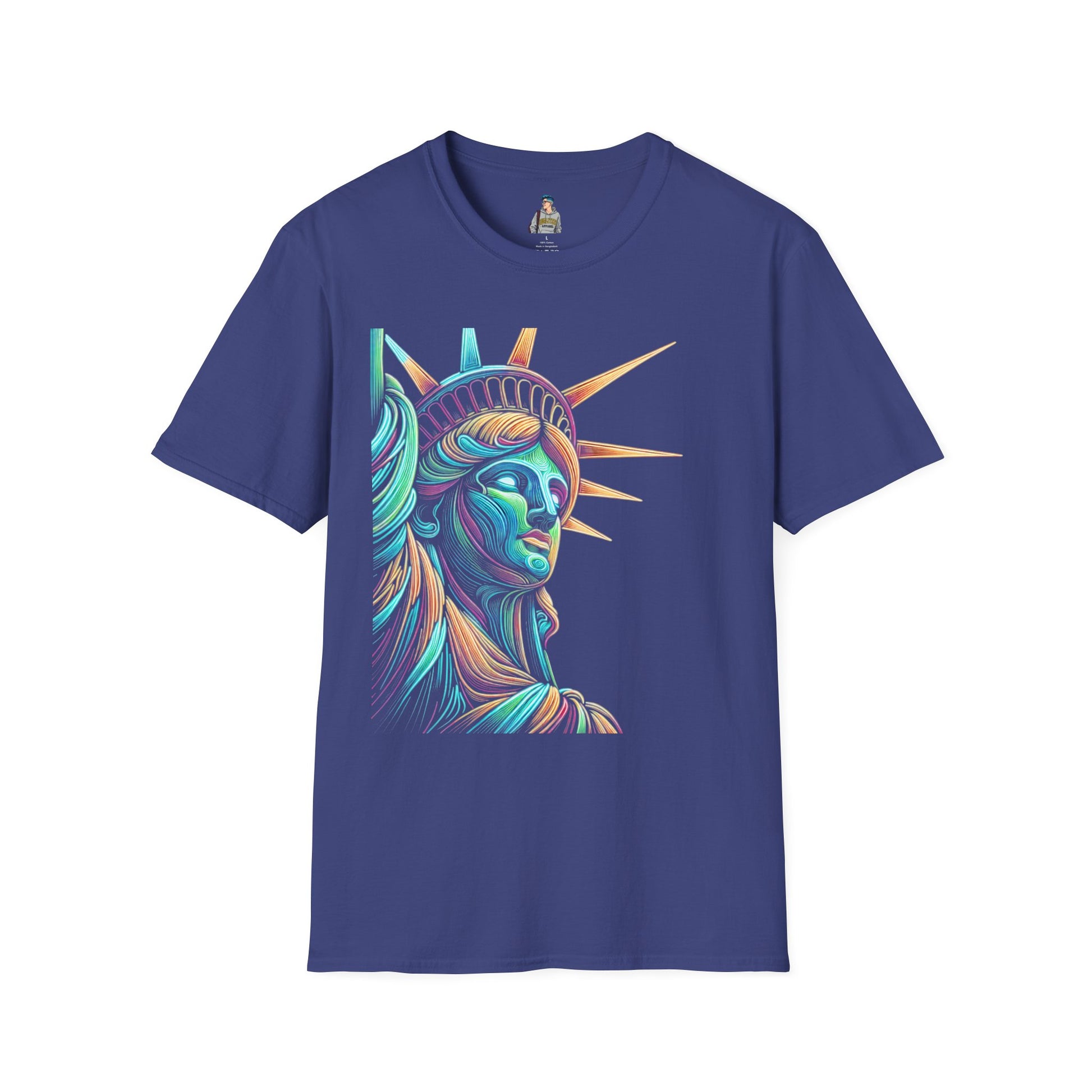 Lady Liberty - Softstyle Unisex T-Shirt