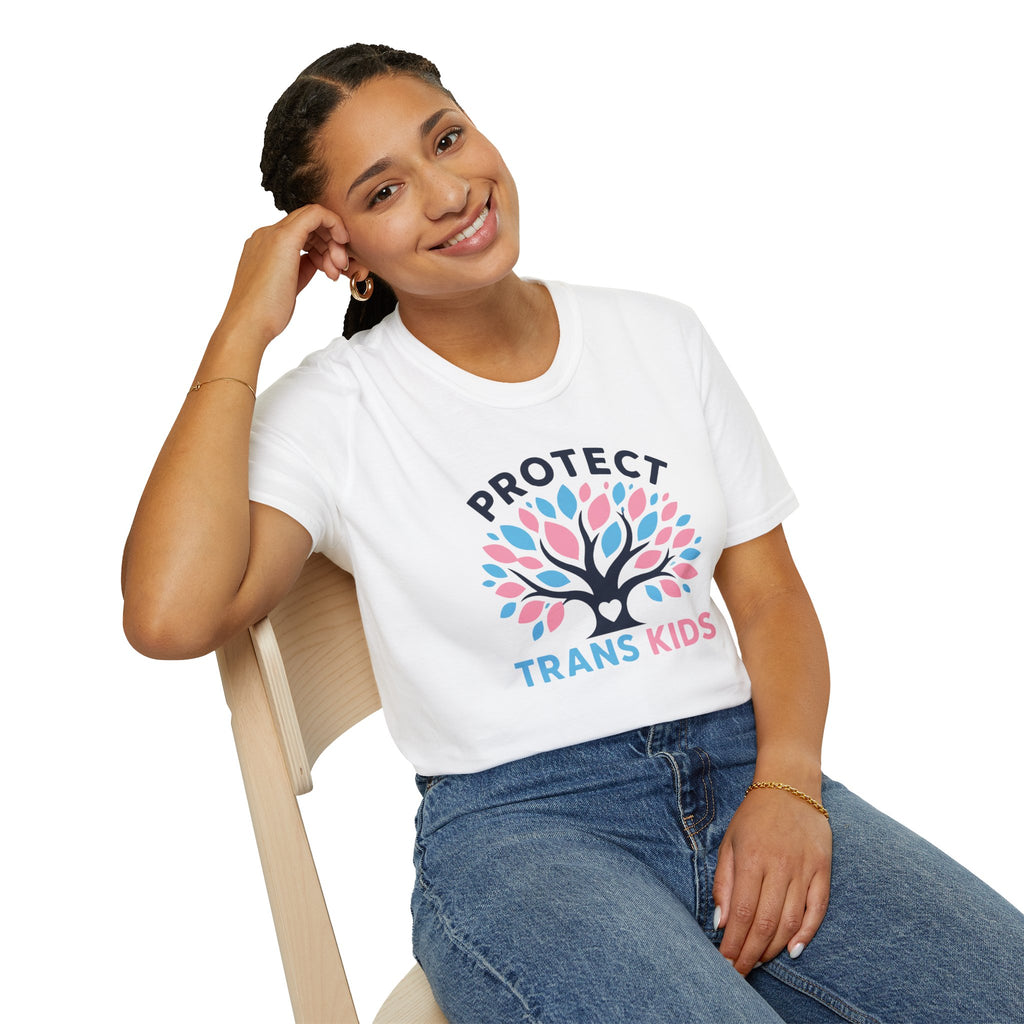 Protect Trans Kids Pride Tree Las Vegas T-Shirt