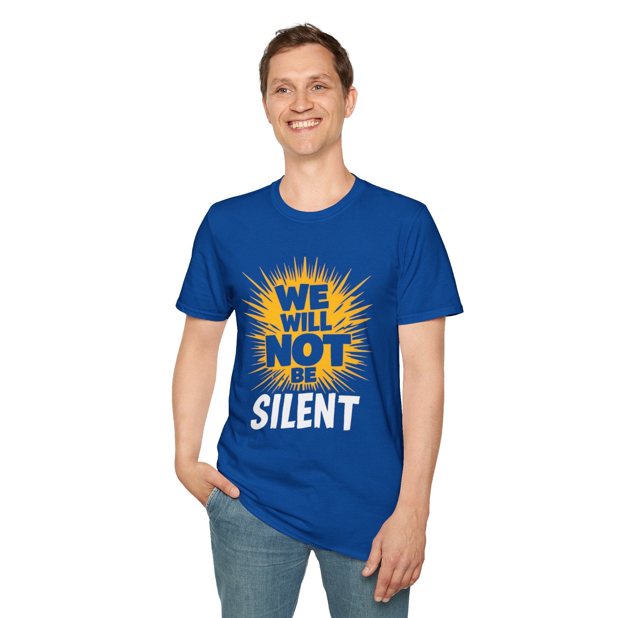 Empowerment Graphic Tee - We Will Not Be Silent | Unisex Softstyle T-Shirt