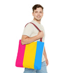 Pansexual Pride Flag Tote Bag