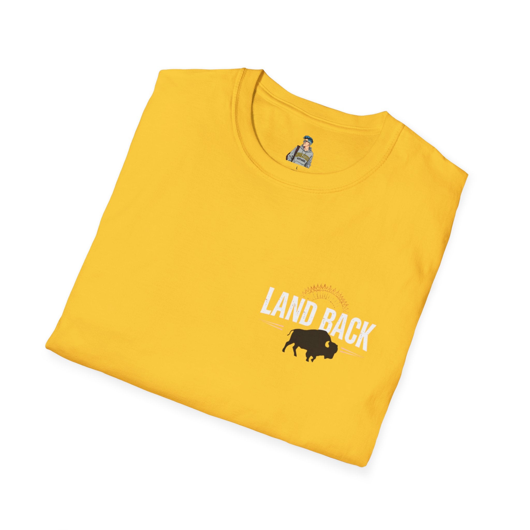 'Land Back' Unisex Softstyle T-shirt