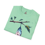 Trans Caterpillar to Butterfly Graphic T-Shirt