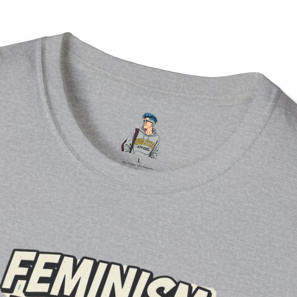 FEMINISM: The Radical Notion that Women are People Unisex Softstyle T-Shirt - Empowering Graphic Tee for Activists