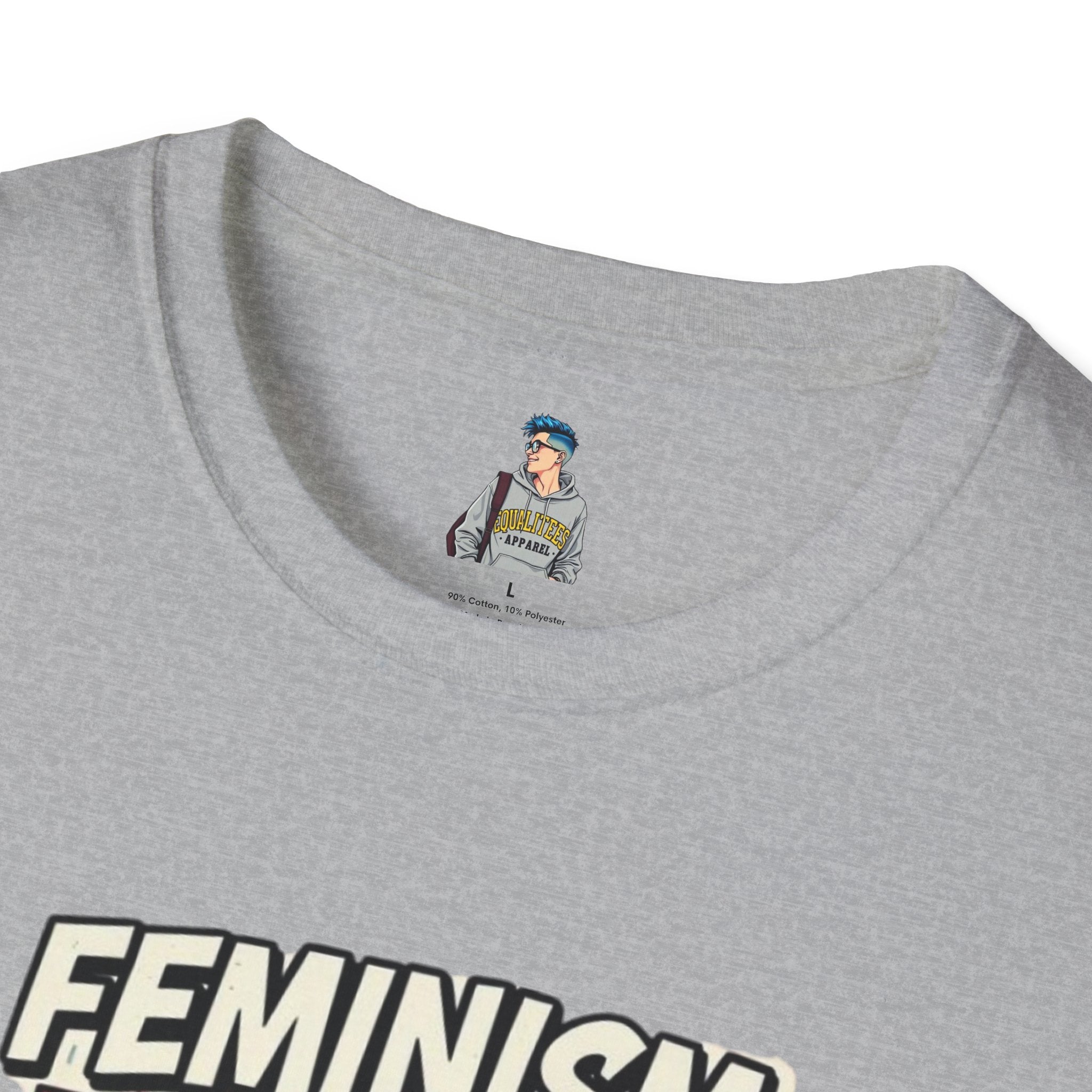 FEMINISM: The Radical Notion that Women are People Unisex Softstyle T-Shirt - Empowering Graphic Tee for Activists