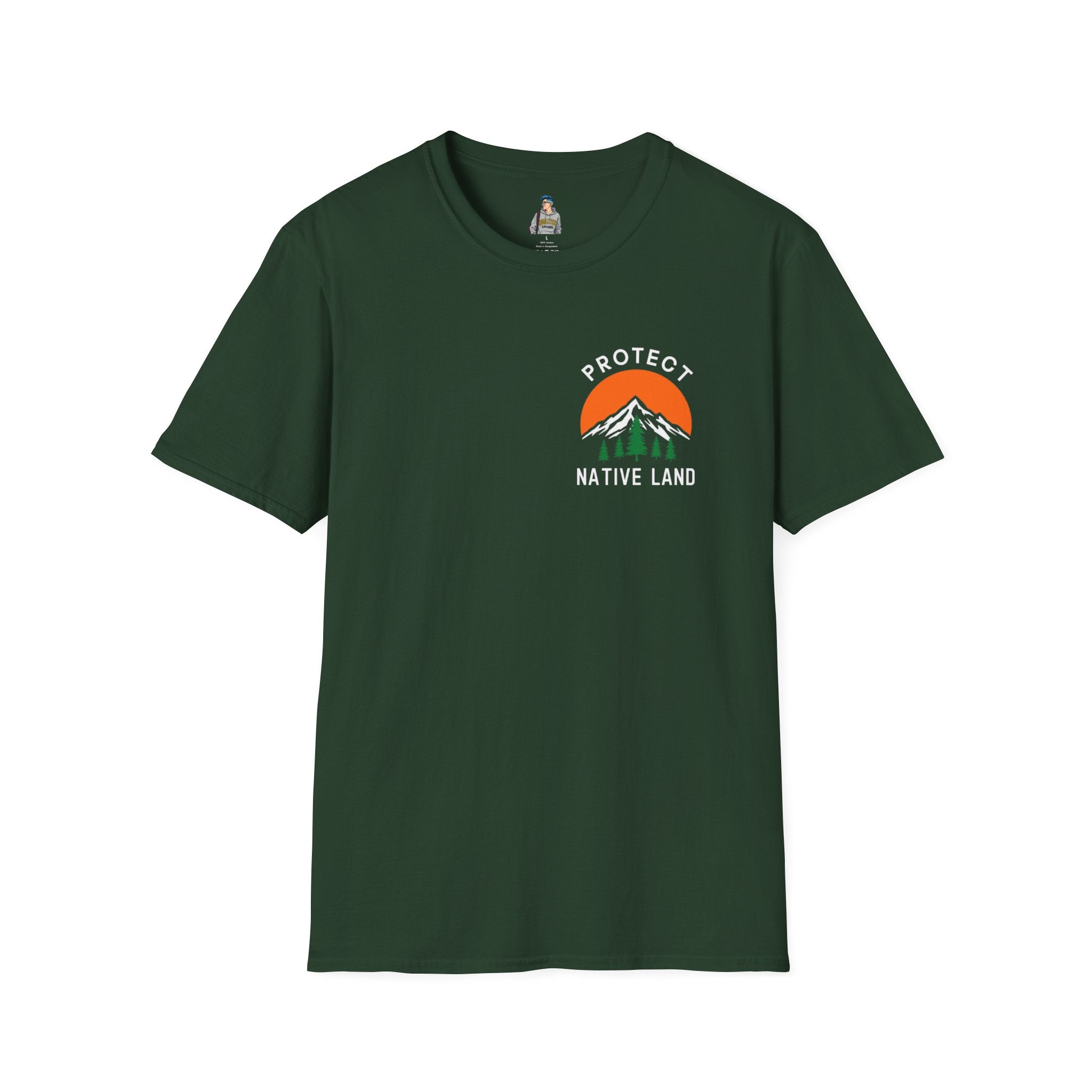 Protect Native Land Softstyle Unisex T-shirt