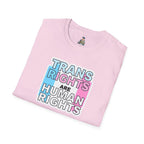 Trans Rights Unisex Softstyle T-Shirt - Support Equality & Trans Rights