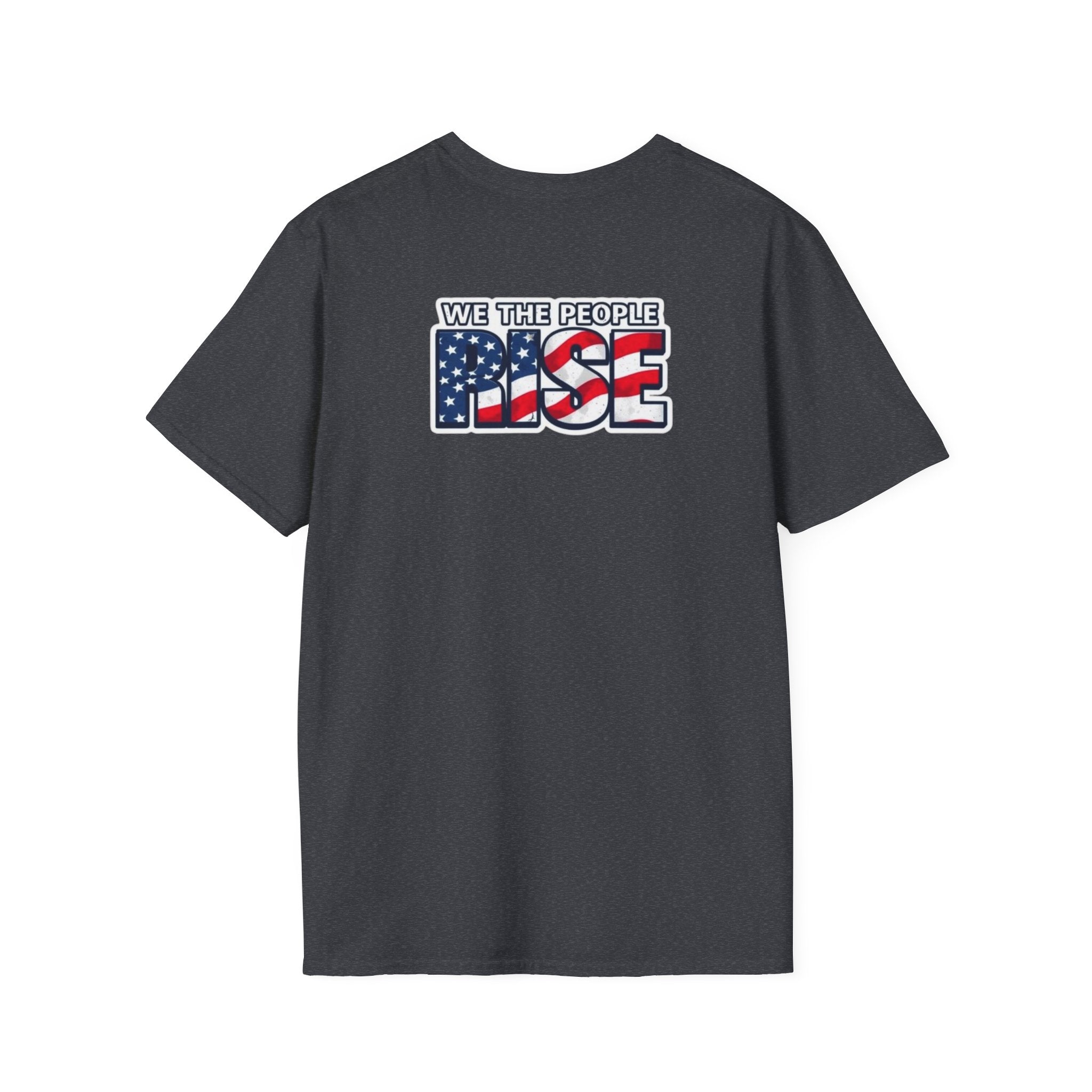 Patriotic Unisex T-Shirt - 50501 We The People Rise - American Flag Design