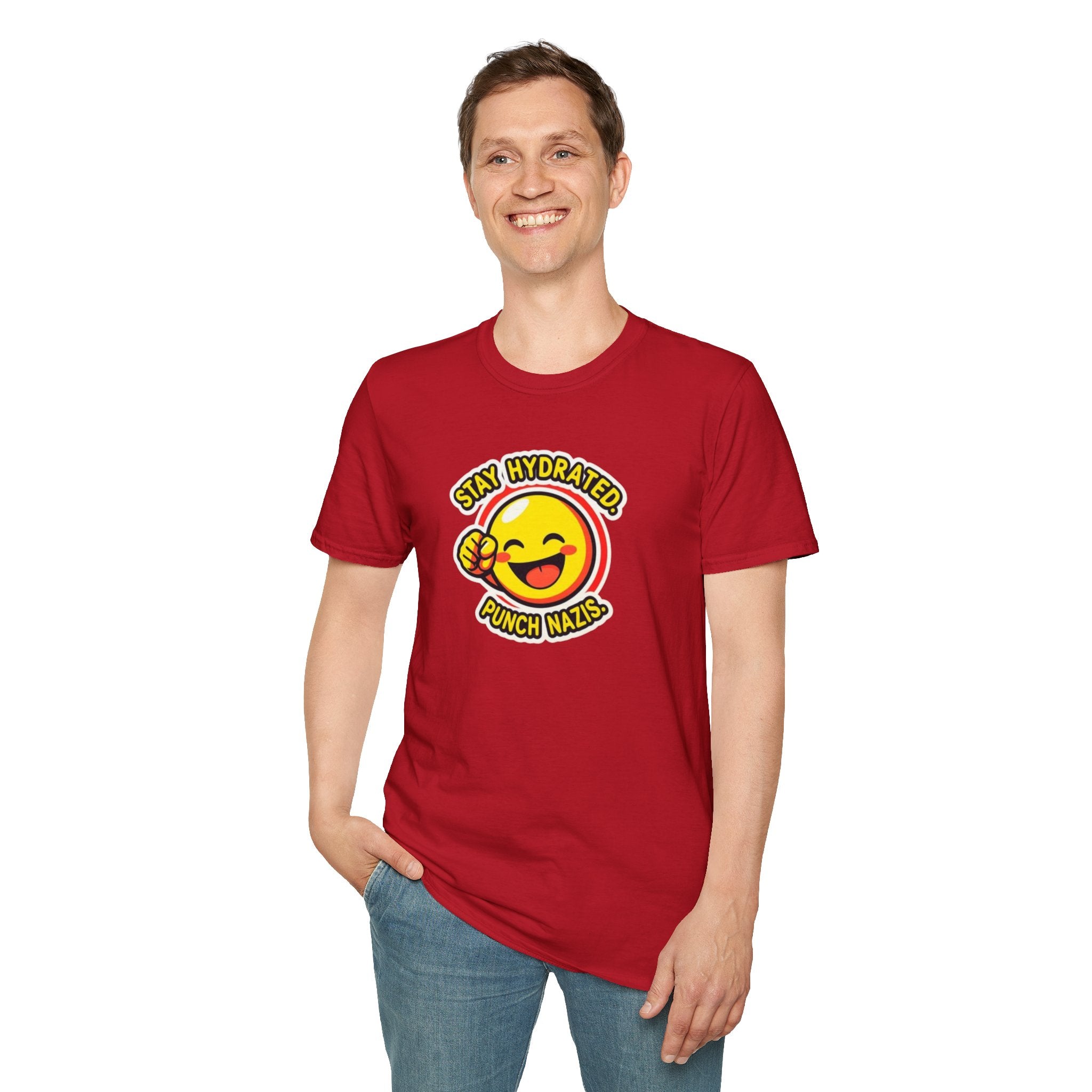 Stay Hydrated, Punch Nazis T-Shirt