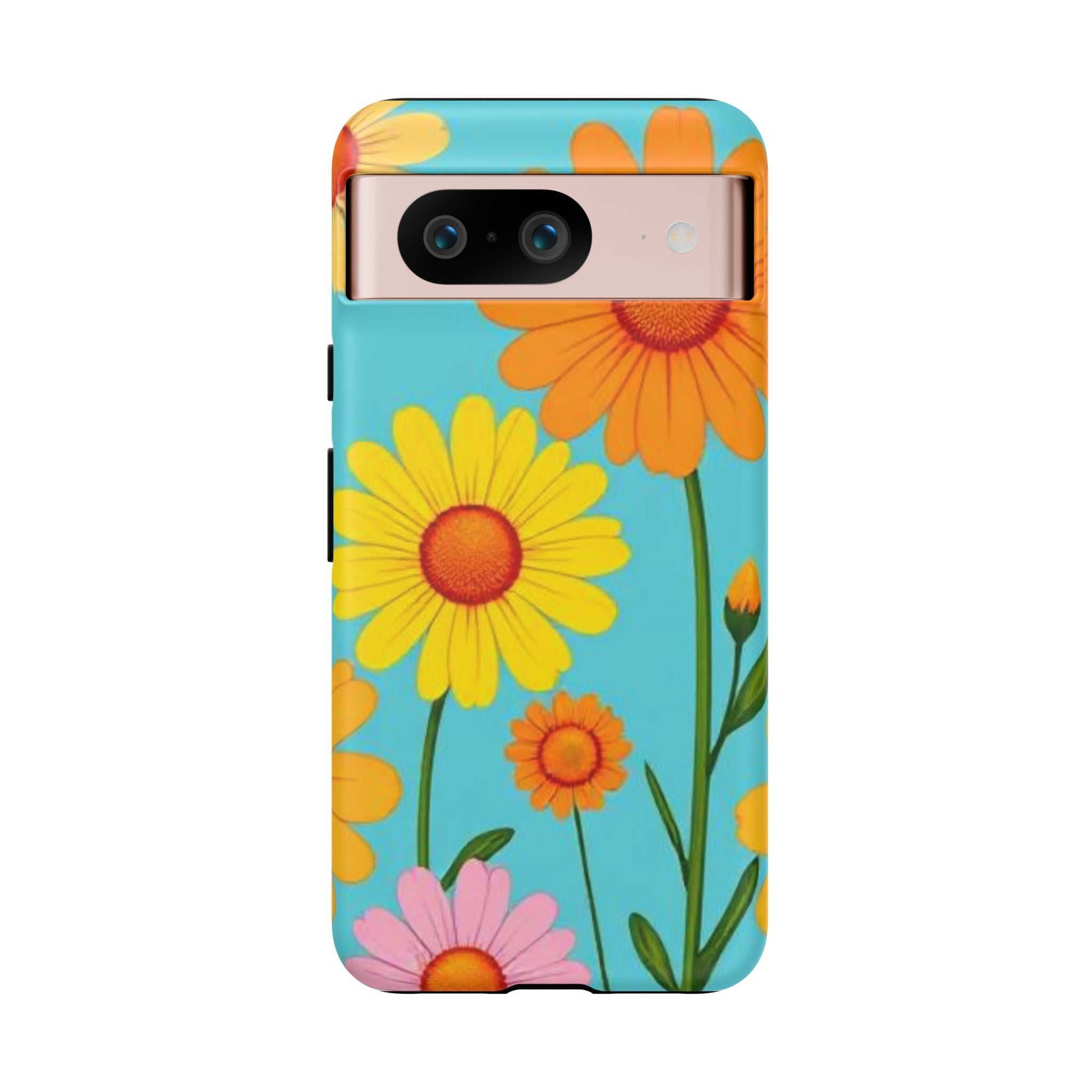 Floral Daisy Tough Case for Android