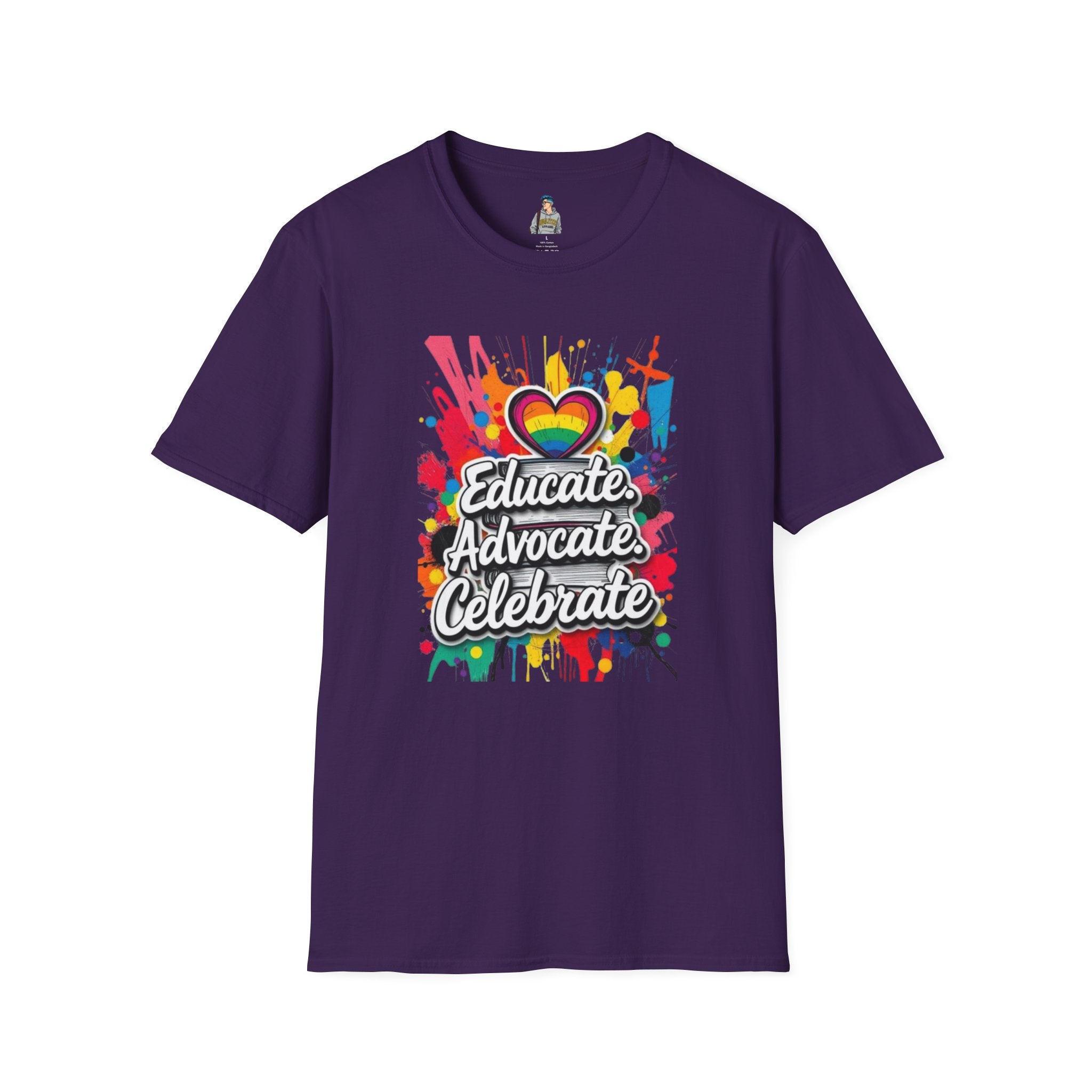 Educate Advocate Celebrate Unisex T-Shirt