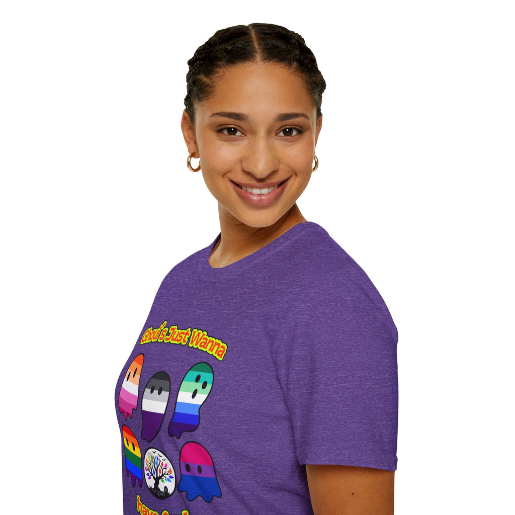 Ghouls Just Wanna Have Fun Pride Tree Las Vegas T-Shirt