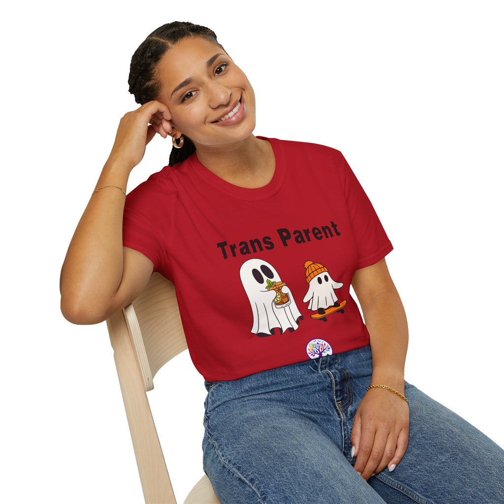 Trans Parent 5 Halloween Pride Tree Las Vegas T-Shirt