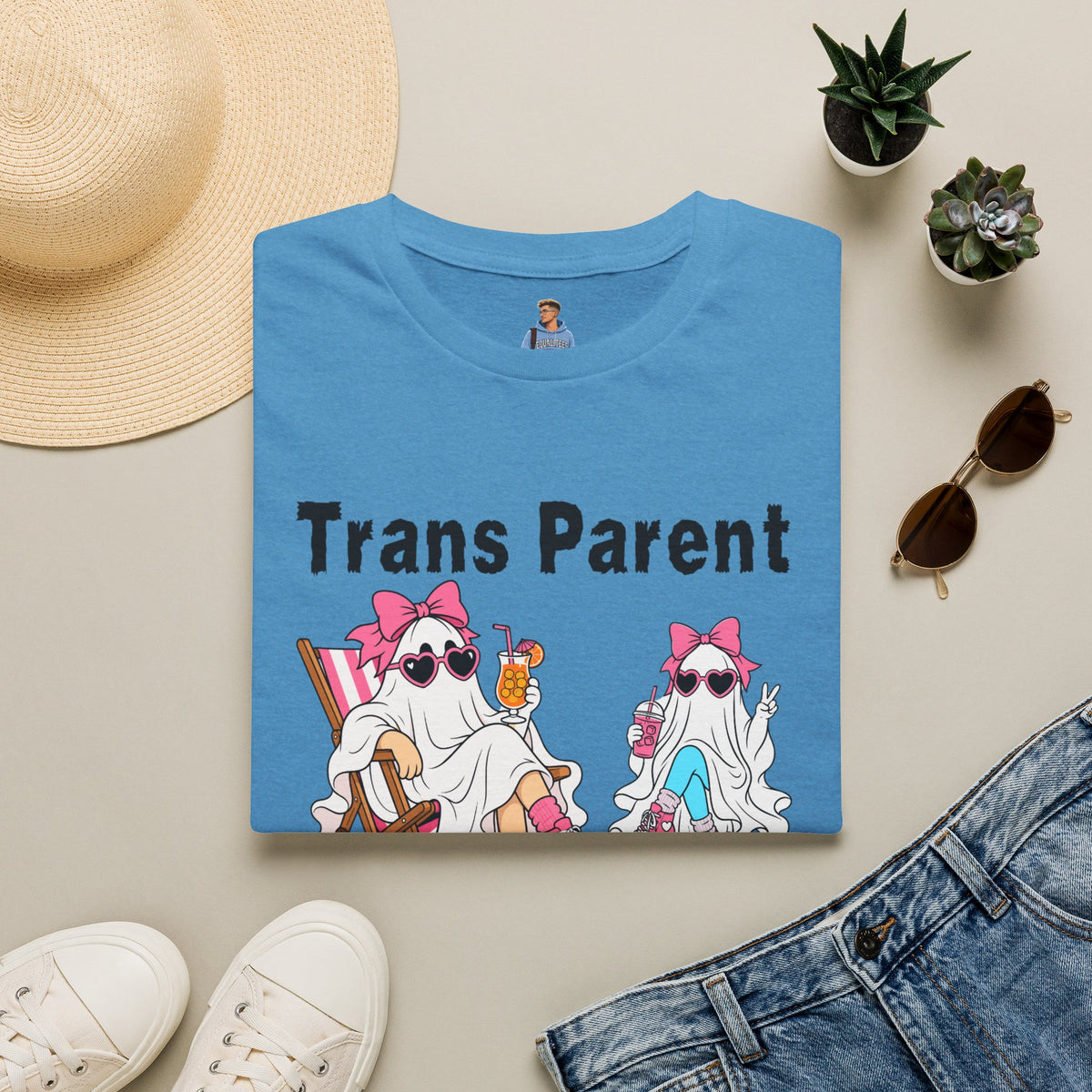 Trans Parent 1 Halloween Pride Tree Las Vegas T-Shirt