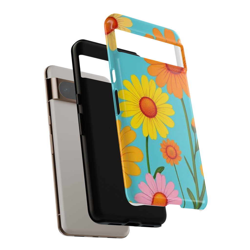 Floral Daisy Tough Case for Android