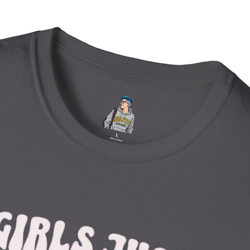 Girls Just Wanna Have Fundamental Human Rights Unisex Softstyle T-Shirt - EqualiTees.Me