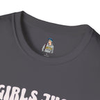 Girls Just Wanna Have Fundamental Human Rights Unisex Softstyle T-Shirt - EqualiTees.Me