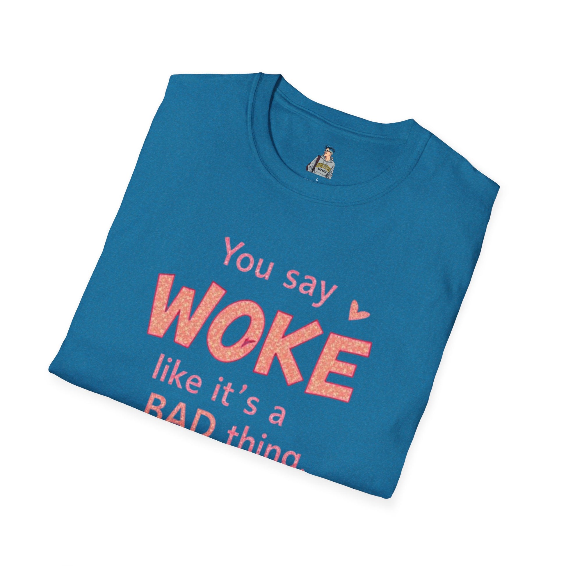 Woke is Empathy Unisex Softstyle T-Shirt - Bold Statement Tee for Everyday Activists
